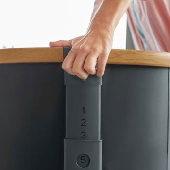 Приставне ліжечко Maxi-Cosi Iora Beyond Grey Eco, сіре (2106052110) - Pampik - 10