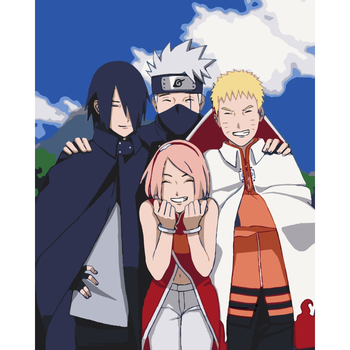 Картина за номерами ArtCraft Команда 7 40x50 см (10223-AC) - Pampik