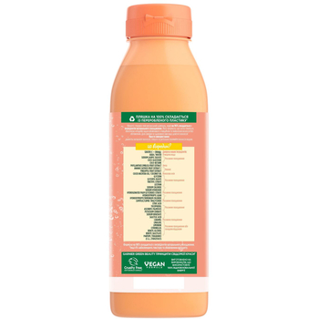 Шампунь Garnier Fructis Superfood Ананас Сяюча довжина, для довгого та тьмяного волосся, 350 мл - Pampik - 2
