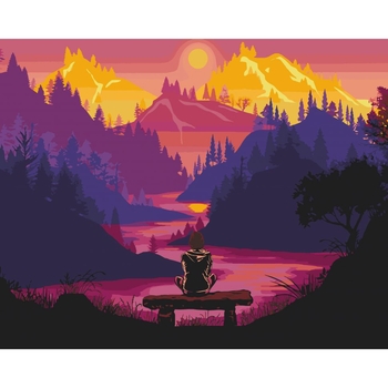 Картина за номерами ArtCraft Гармонія з природою 40x50 см (10537-AC) - Pampik