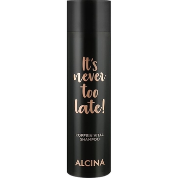 Шампунь для волос Alcina It's Never Too Late Coffein Vital Shampoo, 250 мл - Pampik