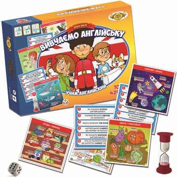Игра Мастер Brain Quest. Учим английский - Pampik