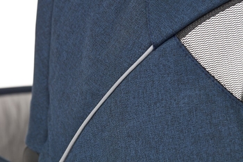 Коляска Baby Design Zoy 17 Graphite, универсальная, темно-серая (204166) - Pampik - 9