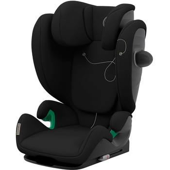 Автокресло Cybex Solution G i-Fix Moon Black (522002275) - Pampik