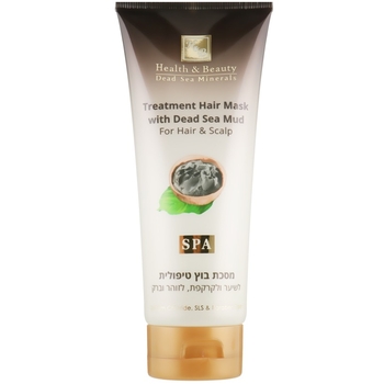 Грязьова маска для волосся та шкіри голови Health&Beauty, з мінералами Мертвого моря, 200 мл - Pampik