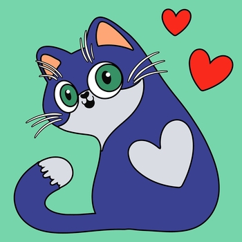 Картина за номерами Santi Котик, 40х50 см (954595) - Pampik