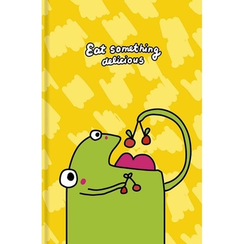 Блокнот для записів MonAmi, A6, в клітинку, 80 арк., жовтий (A6-IC-080-7017K) - Pampik