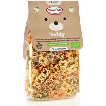 Макарони Dalla Costa Bio Baby Teddy tricolor, 200 г - Pampik