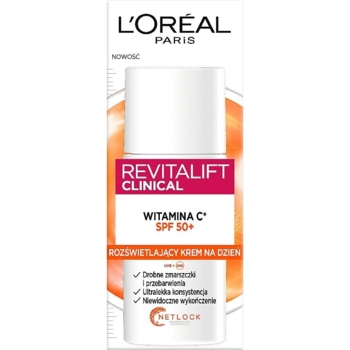 Флюид для лица L'Oreal Paris Revitalift Clinical Vitamin C, SPF 50+, 50 мл - Pampik