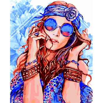 Картина за номерами ZiBi Art Line Бохо стиль 40х50 см (ZB.64219) - Pampik