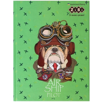 Блокнот ZiBi Sеа Kids Line А-5 у клітинку 64 аркуші зелений (ZB.12752-04) - Pampik