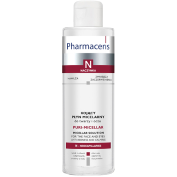 Мицеллярная жидкость для очищения лица и глаз Pharmaceris N Puri-Micellar 200 мл (E15001) - Pampik