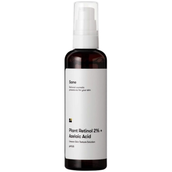 Тонік для обличчя Sane Plant Retinol 2% + Azelaic Acid, з рослинним ретинолом, 100 мл - Pampik