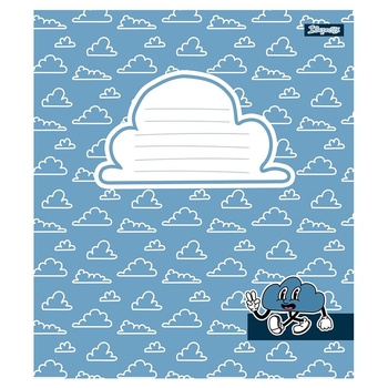 Набор тетрадей 1 Вересня Pattern mood, в косую линию, 12 листов, 25 шт. (766554) - Pampik - 2