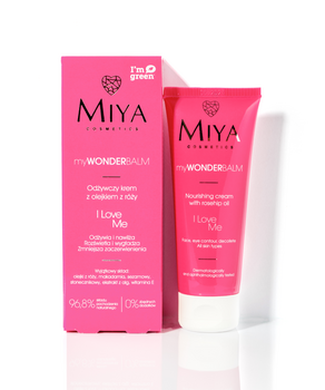 Поживний крем для обличчя з маслом троянди Miya Cosmetics My Wonder Balm I Love Me Face Cream 75 мл - Pampik - 5