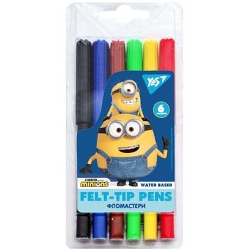 Фломастеры Yes Minions, 6 цветов (650529) - Pampik