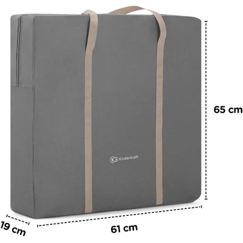 Люлька-гойдалка 3 в 1 Kinderkraft Lovi сіра (00-00158788) - Pampik - 15