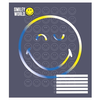 Зошит загальний Yes Smiley World, А5, в косу лінію, 12 аркушів (766313) - Pampik - 3
