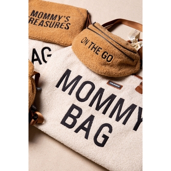 Сумка через плечо Childhome Banana bag Teddy White (CWBANATW) - Pampik - 11