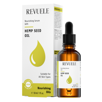 Сироватка для обличчя Revuele Nourishing Oils Hemp Seed Oil, 30 мл - Pampik