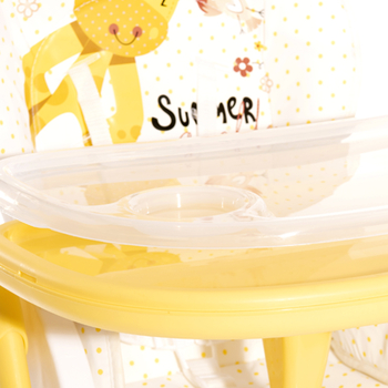 Стульчик для кормления Lorelli Cryspi, рожевий (24109) - Pampik - 12