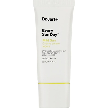 Солнцезащитный крем для чувствительной кожи лица Dr Jart+ Every Sun Day Mild Sun SPF 43 PA+++, 30 мл - Pampik