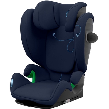 Автокресло Cybex Solution G i-Fix Navy Blue (522000413) - Pampik