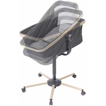 Ліжечко-трансформер Maxi-Cosi Alba Beyond Graphite, темно-сіре (2830043110) - Pampik - 3