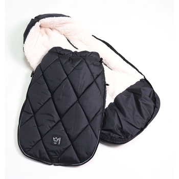 Теплый конверт Kaiser XL Too, из флиса, черный с кремовым (65763251) - Pampik - 8