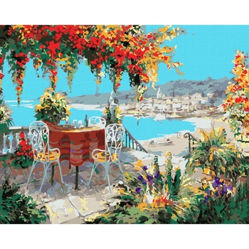 Набор для росписи по номерам Ідейка Мой идеальный день, 40х50 см (KHO2755) - Pampik