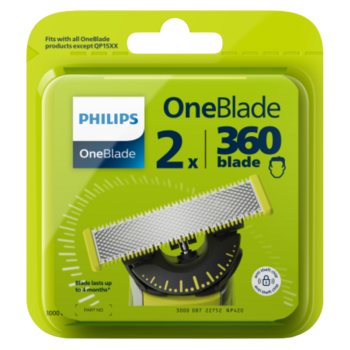 Змінні леза Philips OneBlade, 2 шт. (QP420/50) - Pampik