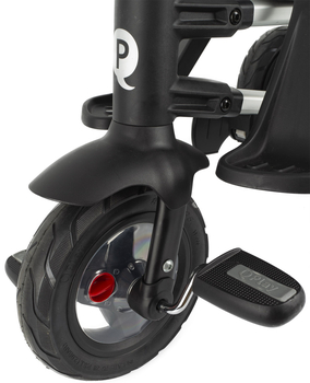 Дитячий триколісний складаний велосипед Qplay Nova Rubber, без сумки, чорний (S700BlackRubber) - Pampik - 3