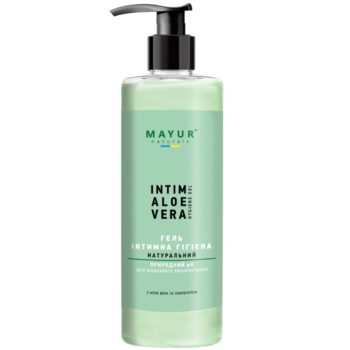 Гель для интимного ухода Mayur с алоэ вера и пантенолом 500 мл - Pampik