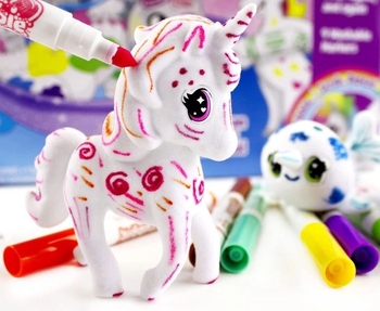 Набір для творчості Crayola Washimals Казкові тварини, з ванною (25-7191) - Pampik - 4