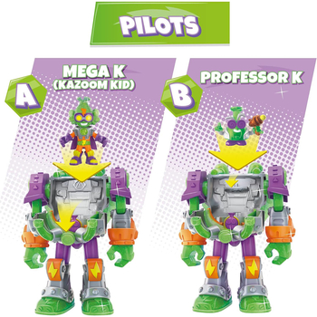 Ігровий набір SuperThings S Супербот Мега-К (PSTSP116IN20) - Pampik - 4