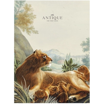 Тетрадь общая Student Семья тигров, А4, в линию, 80 листов (A4-080-5079L) - Pampik