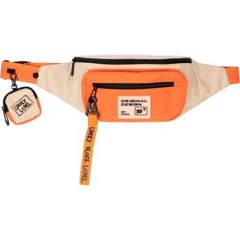 Сумка на пояс Yes SP-29 Lucky, 43x15x8 см, бежева (559529) - Pampik