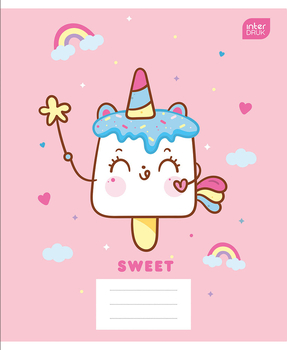 Набір учнівських зошитів Interdruk Premium Mix 3, клітинка, А5+, 12 аркушів, 4 шт. (339416-4) - Pampik - 3