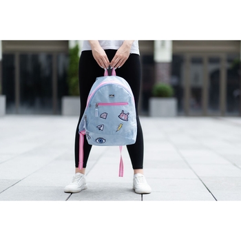 Рюкзак молодіжний Yes T-94 Tusa, блакитний (558471) - Pampik - 6