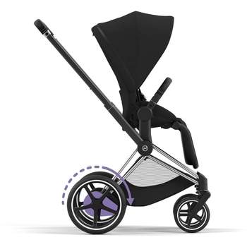 Шасси Cybex ePriam & каркас Chrome Black (521002357) - Pampik - 6