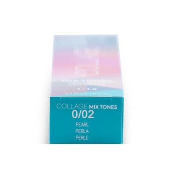 Коригувальна крем-фарба для волосся Lakme Collage Mix Tones, відтінок 0/02 срібло, 60 мл - Pampik - 6