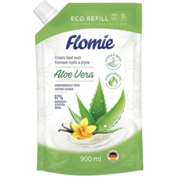 Крем-мило рідке Flomie Aloe Vera, 900 мл - Pampik