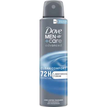 Антиперспірант Dove Men+Care Комфорт Чистоти 72h, аерозоль, 150 мл - Pampik
