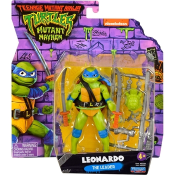 Игровая фигурка TMNT Черепашки-ниндзя Movie III Леонардо, 11,5 см (83281) - Pampik - 5