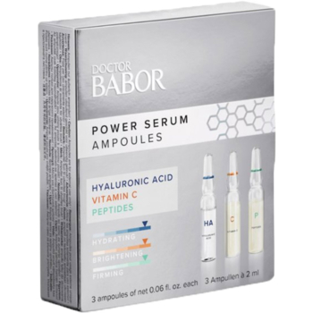 Мини-набор ампул для лица Babor Doctor Babor Power Serum Ampullen 3-er Set, 3 x 2 мл - Pampik