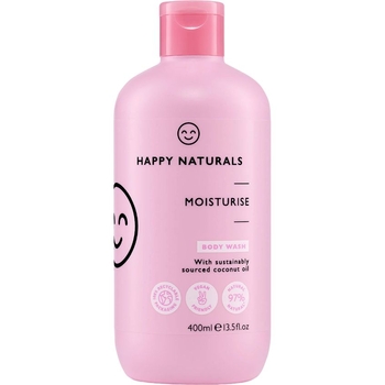 Гель для душу Happy Naturals Moisturising, 400 мл - Pampik