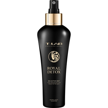 Биоактивный спрей T-LAB Professional Royal Detox Bio-Active Mist для гладкости и абсолютной детоксикации волос, 150 мл - Pampik