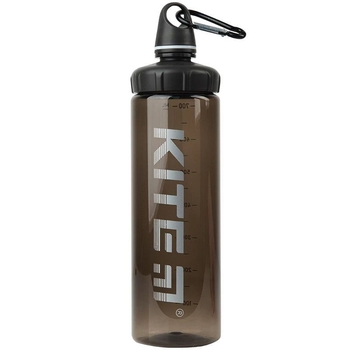 Пляшечка для води Kite 750 мл сіра (K22-406-03) - Pampik