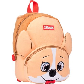 Рюкзак дитячий 1 Вересня K-42 Corgi, коричневый (557982) - Pampik - 2