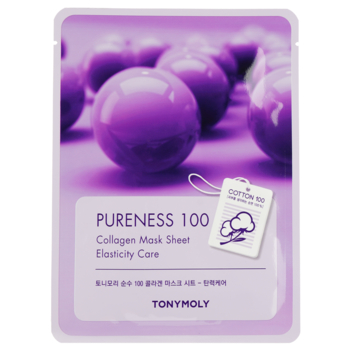 Маска тканевая для лица Tony Moly Pureness 100 Collagen, 21 мл - Pampik